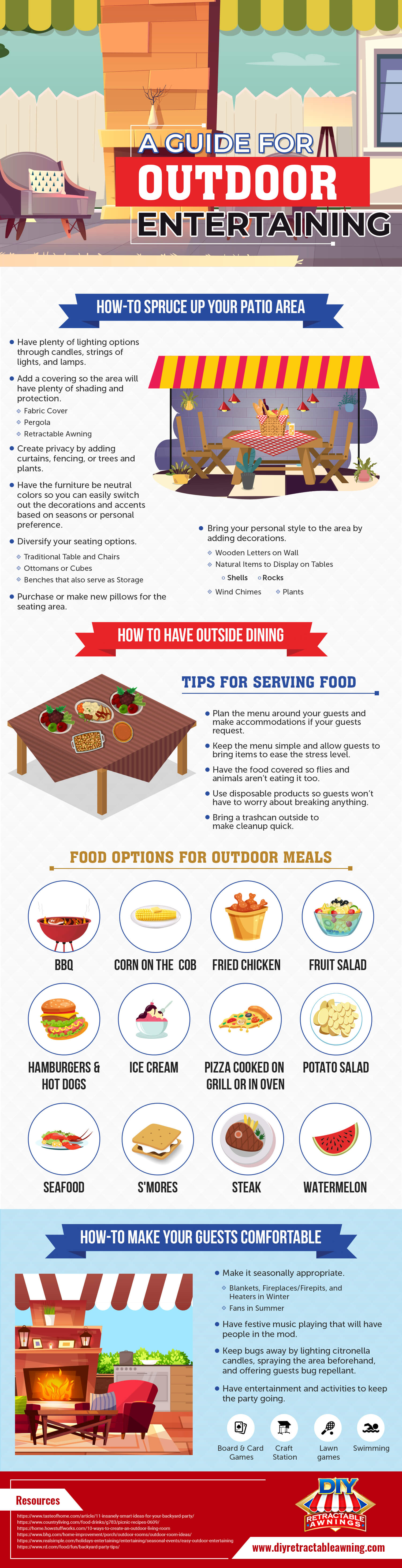 A Guide for Outdoor Entertaining
